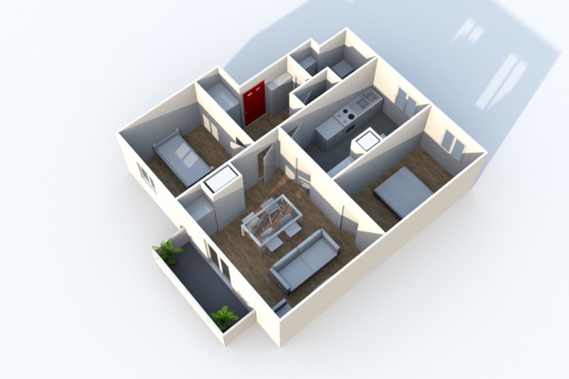 Appartement T3 à louer à Montivilliers - Image 3