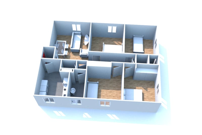 À Montivilliers, appartement T5 à louer - Image 2