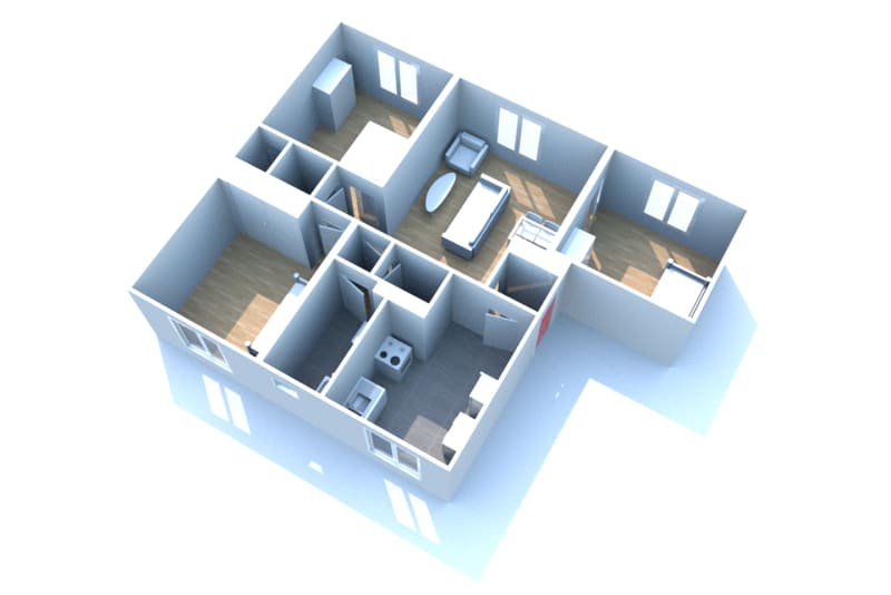 Appartement T4 en location à Montivilliers - Image 2