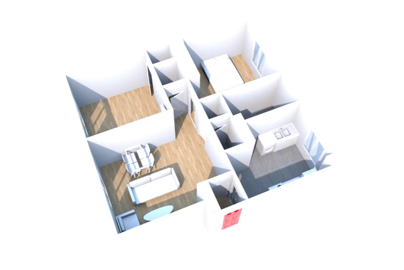 T3 appartement à louer à Montivilliers - Image 2