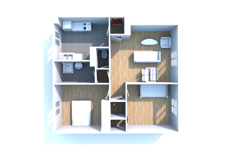 T3 appartement à louer à Montivilliers - Image 3