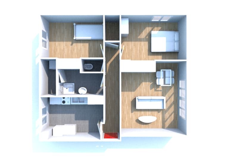 Location appartement F3 à Montivilliers, proche du centre-ville - Image 3