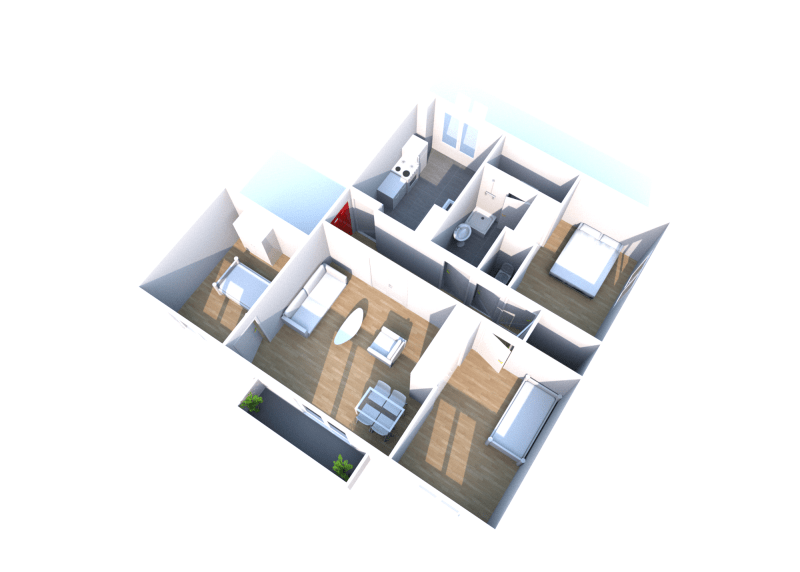 Bel appartement T4 à louer sur Montivilliers - Image 2