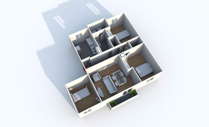 Appartement F4 à louer proche du centre-ville à Montivilliers - Image 10