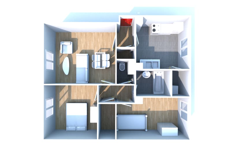 Montivilliers : à louer appartement T3 - Image 3