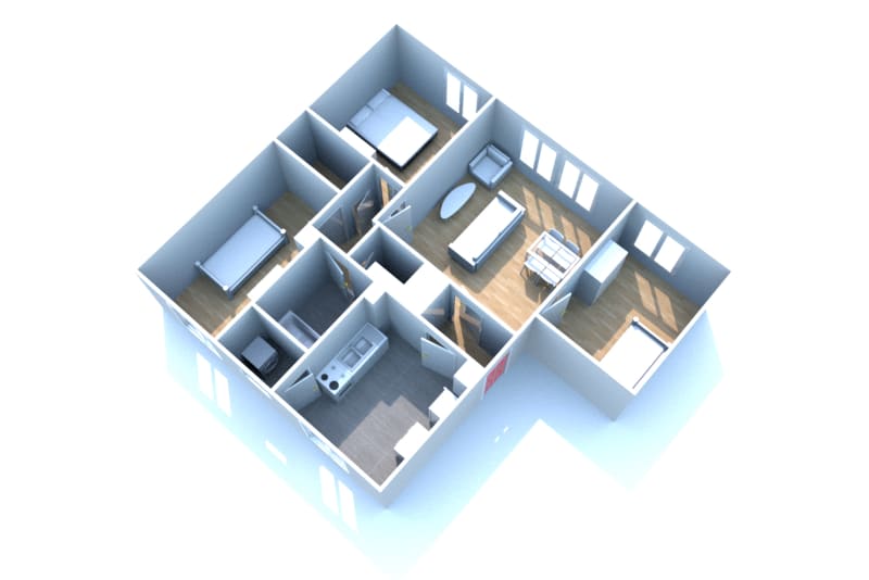 À Montivilliers, appartement 4 pièces à louer - Image 7