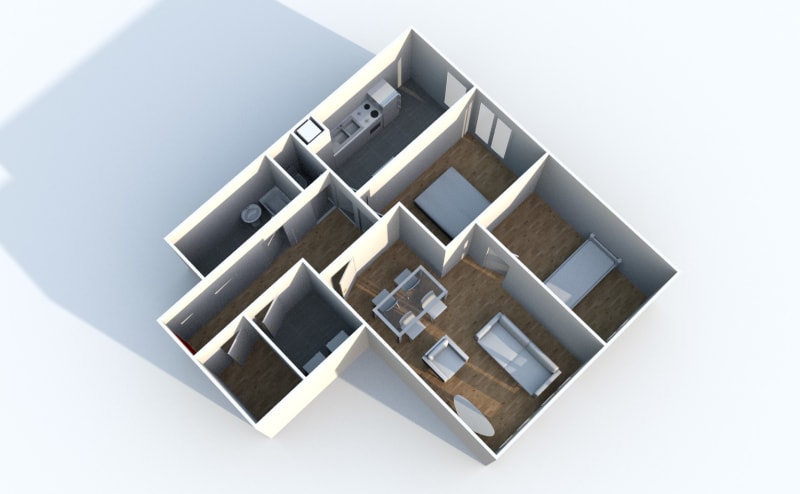 Appartement T3 en location à Montivilliers - Image 3