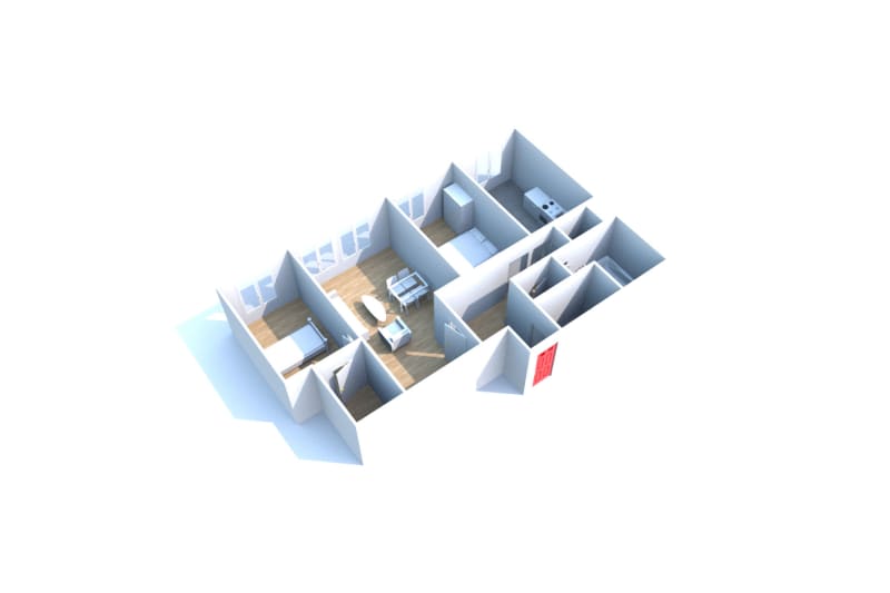 Location appartement  T3 à Montivilliers - Image 1