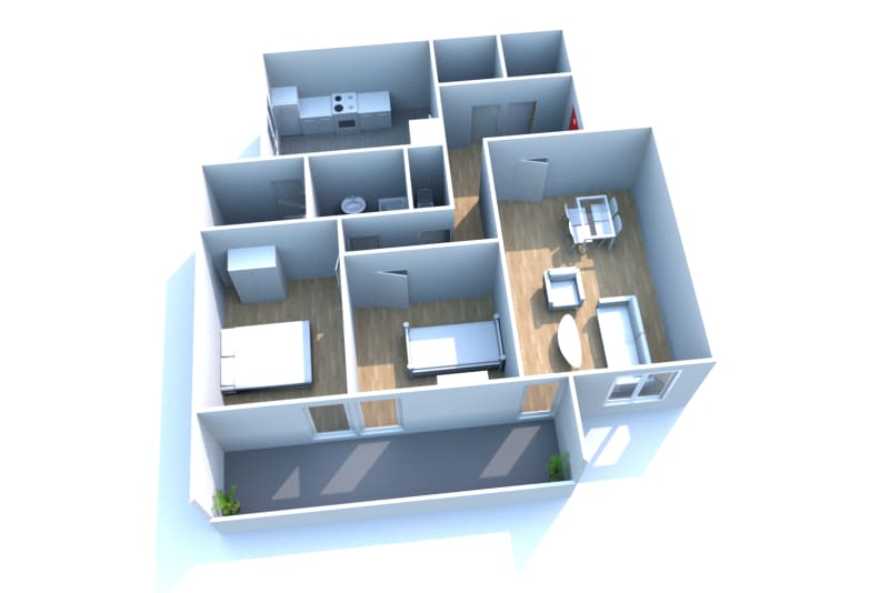 La Belle Étoile à Montivilliers : appartement T3 en location - Image 2