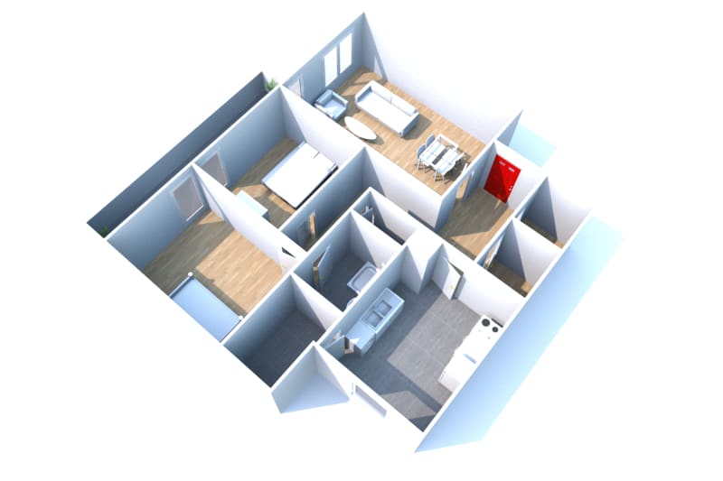 Appartement T3 à louer à Montivilliers - Belle Étoile - Image 2
