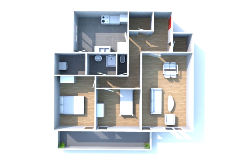 Location Belle Étoile à Montivilliers : T3 appartement - Image 3