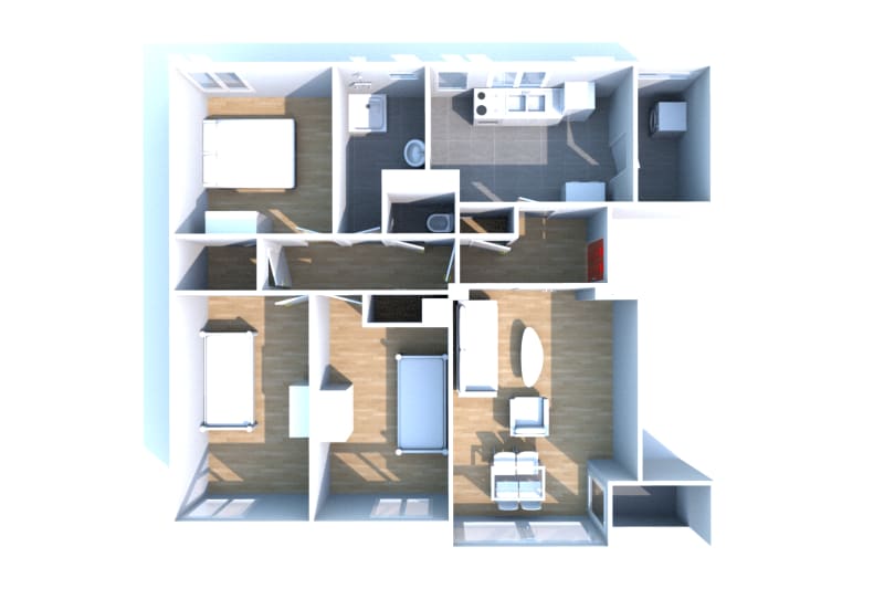 Location appartement T4 à Mont-Saint-Aignan - Image 3