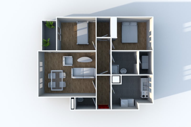 Appartement T3 en location à Mont-Saint-Aignan - Image 5
