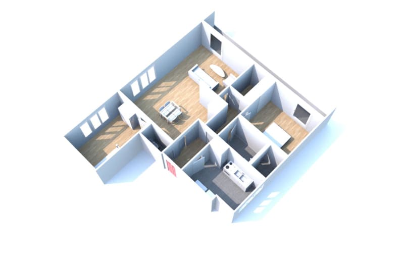 Grand T3 appartement à Mont-Saint-Aignan - Image 2