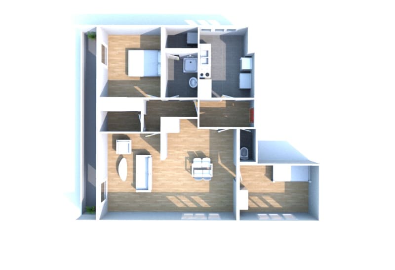 Grand T3 appartement à Mont-Saint-Aignan - Image 3