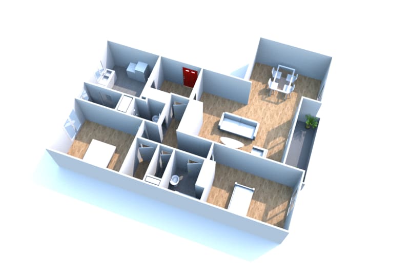 Grand appartement T3 à louer à Mont-Saint-Aignan - Image 2