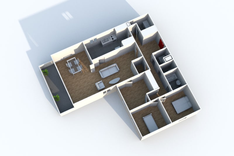 Grand appartement F4 à louer à Mont-Saint-Aignan - Image 4