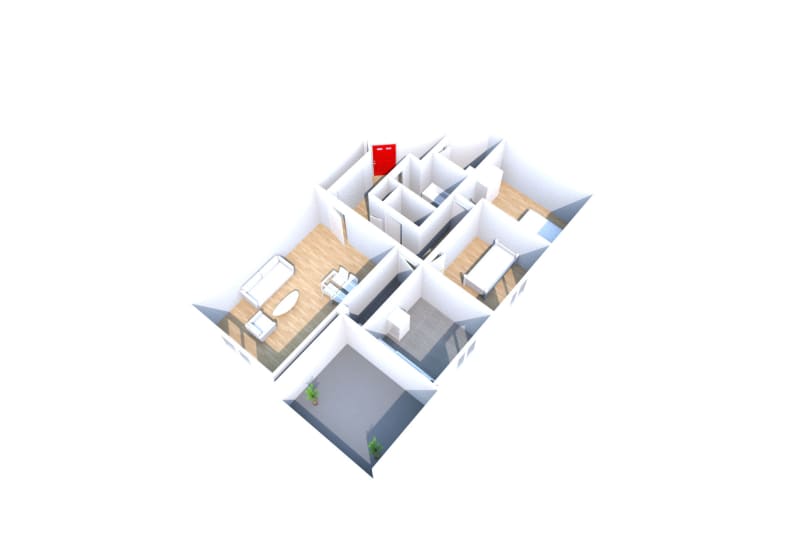 Appartement F3 en location à Mont-Saint-Aignan - Image 2