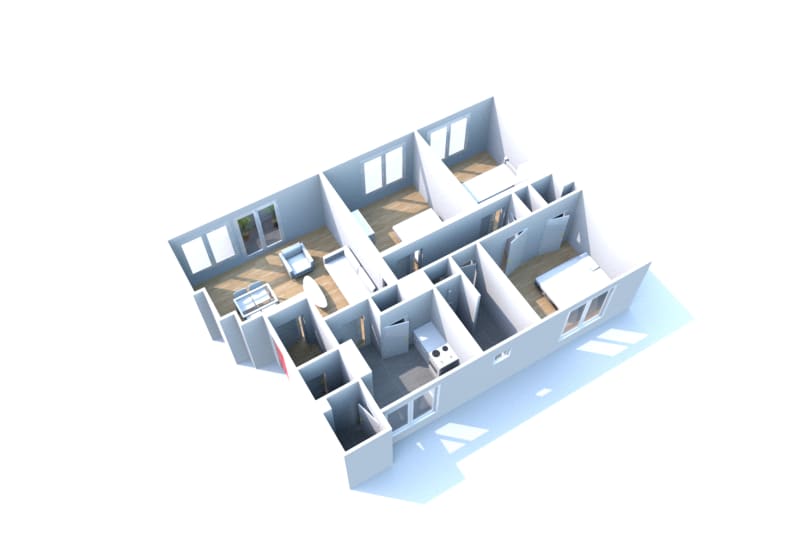 Location appartement T4 à Montville - Image 2