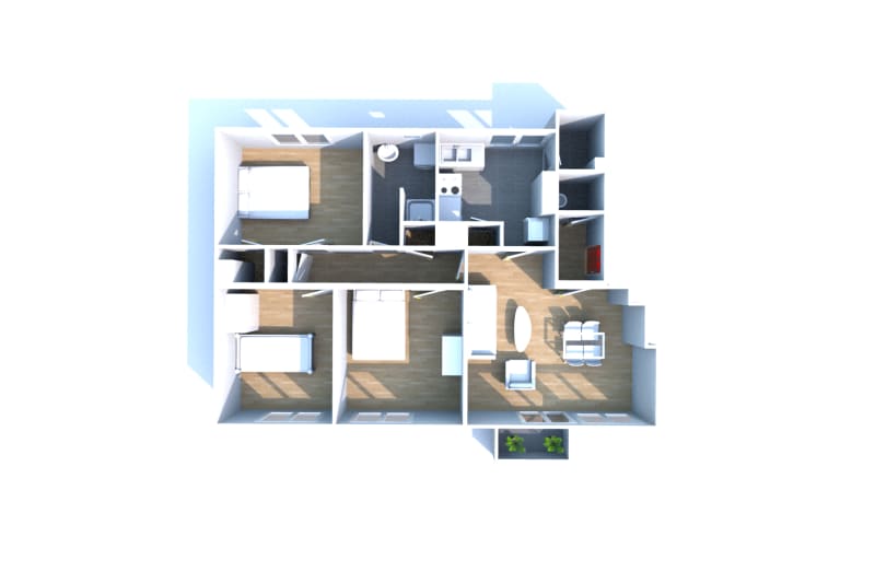 Location appartement T4 à Montville - Image 3