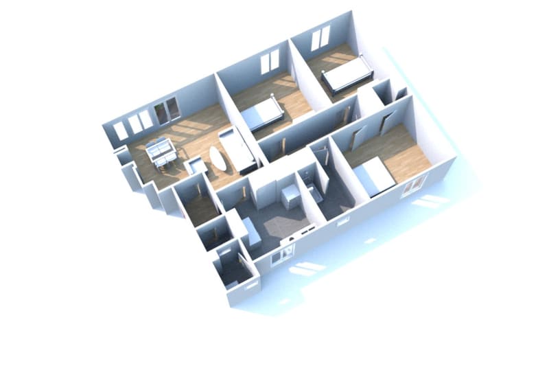 Appartement T4 en location à Montville - Image 2