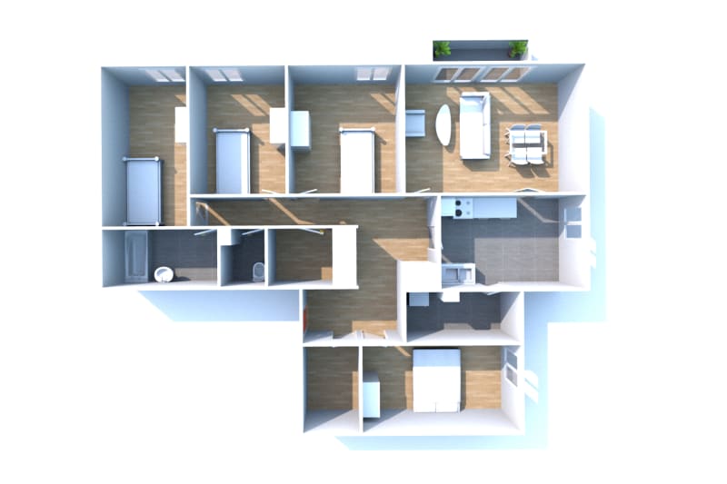Appartement F5 en location à Montville - Image 3