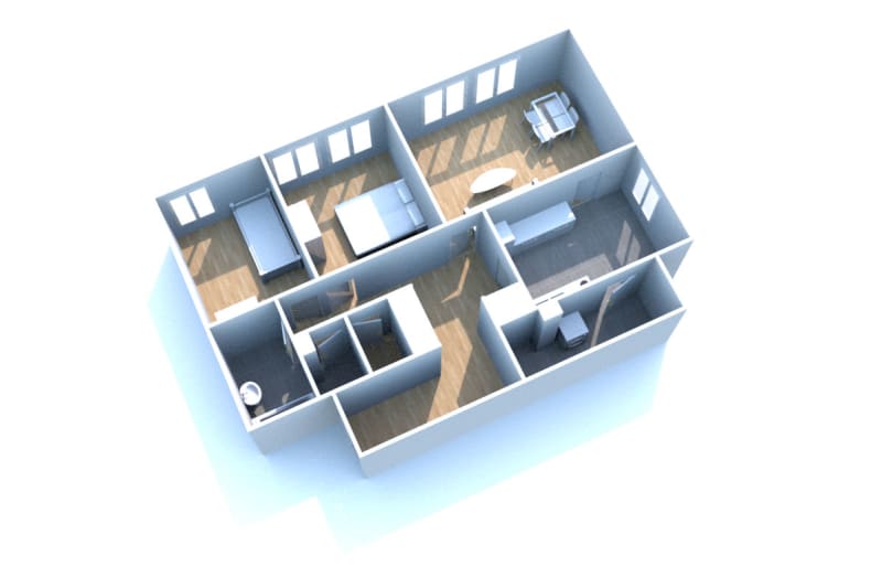 Type 3 location appartement à Montville - Image 2