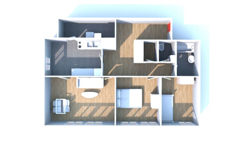 Type 3 location appartement à Montville - Image 3