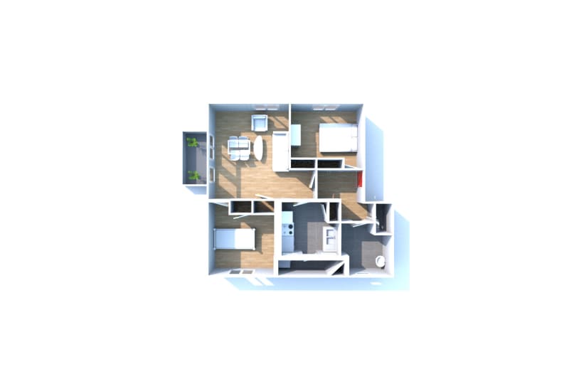 Appartement T3 en location à Notre-Dame-de-Bondeville - Image 3