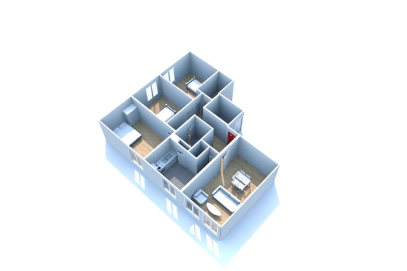 À Notre-Dame-de-Bondeville, appartement F4 en location - Image 2