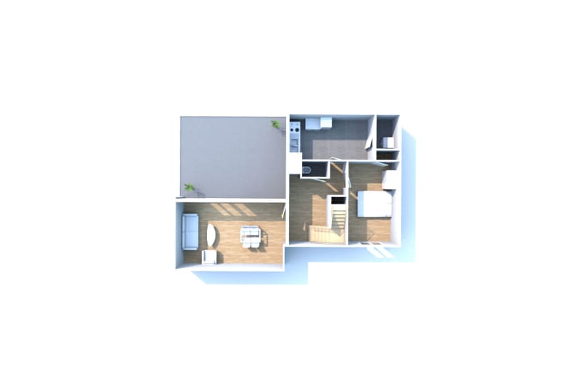 Appartement T4 duplex à Franqueville-Saint-Pierre en location - Image 3