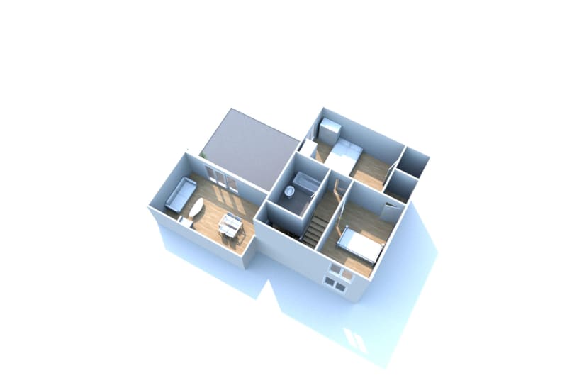 Appartement T4 duplex à Franqueville-Saint-Pierre en location - Image 4