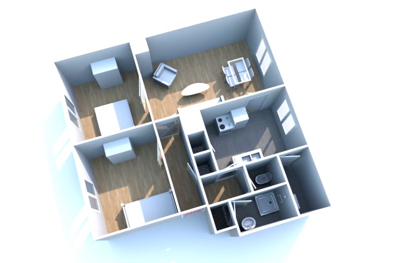 Location T3 appartement à Octeville-sur-Mer - Image 2
