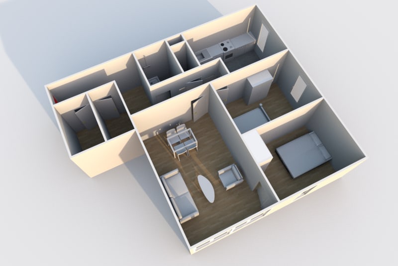 Appartement F3 en location à Oissel - Image 4
