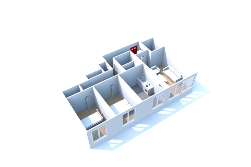 Location d’un appartement T3 à Oissel - Image 2