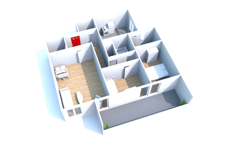 Location appartement T3 à Oissel - Image 2