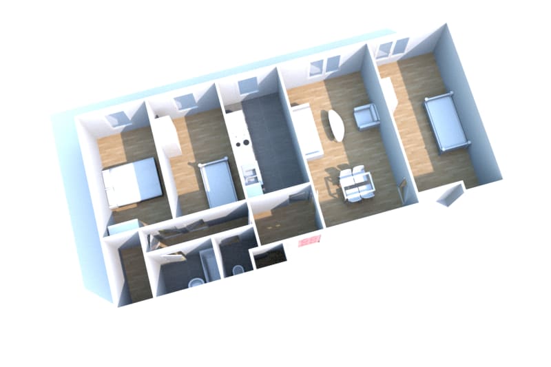 T4 à louer à Petit-Couronne - Image 2