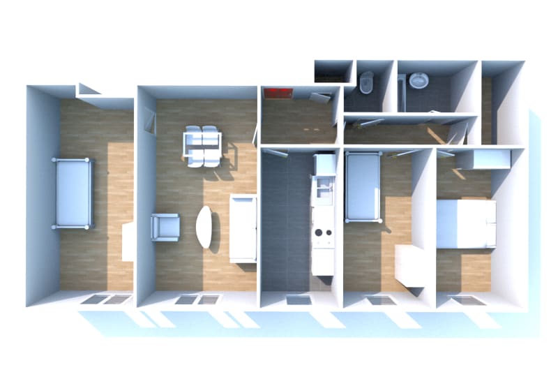 T4 à louer à Petit-Couronne - Image 3