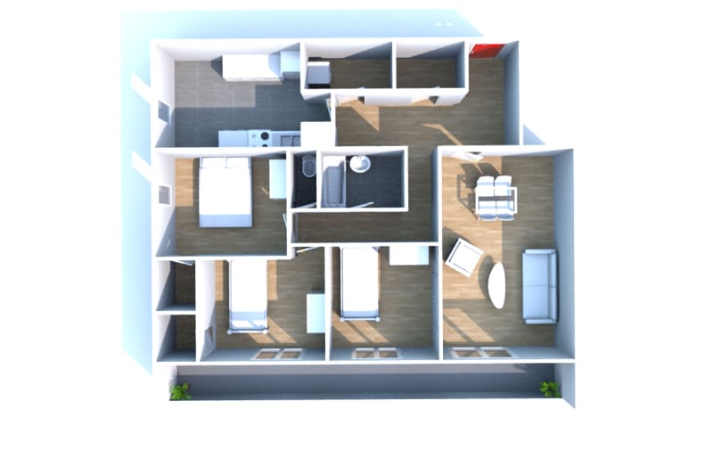Location appartement F4 à Petit-Couronne - Image 3
