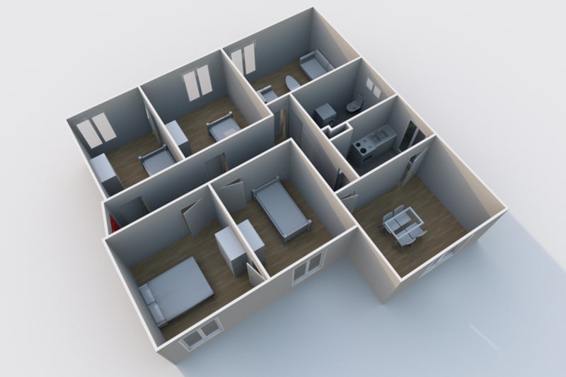 Appartement T4 à louer à Rouen Rive Droite - Image 6