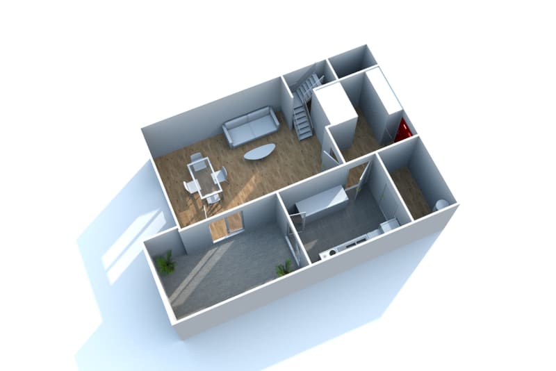 Appartement Duplex T4 à louer à Ry - Image 10