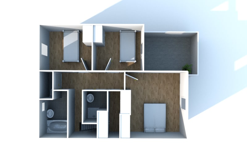 Appartement Duplex T4 à louer à Ry - Image 13