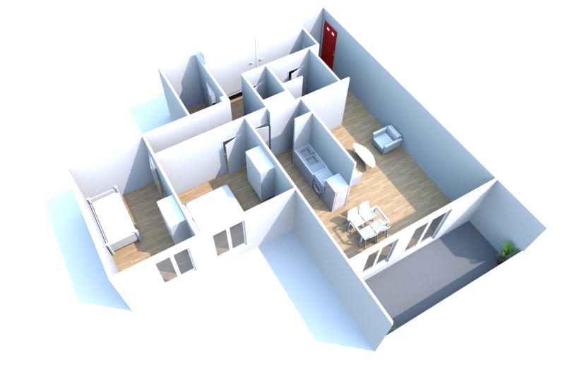Appartement 3 pièces à louer à Saint-Aubin-lès-Elbeuf - Image 2