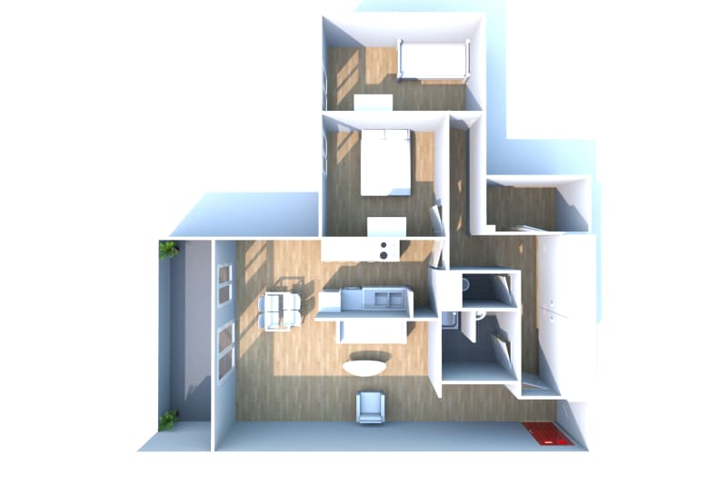 Appartement 3 pièces à louer à Saint-Aubin-lès-Elbeuf - Image 3