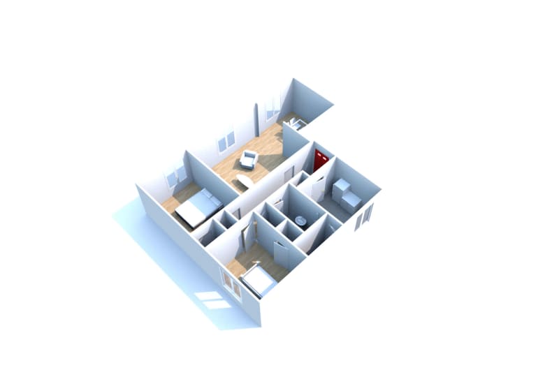 Grand appartement 3 pièces à louer à Saint-Aubin-sur-Scie - Image 2