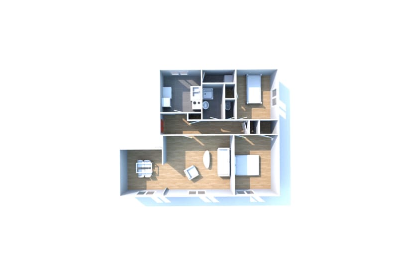 Grand appartement 3 pièces à louer à Saint-Aubin-sur-Scie - Image 3