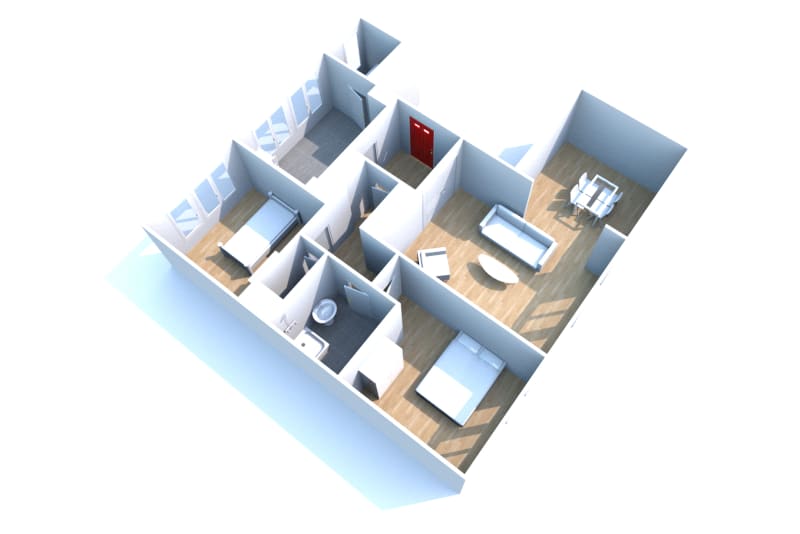 Location d'un grand appartement T3 à Saint-Étienne-du-Rouvray - Image 2