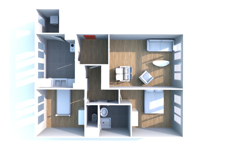 Saint-Étienne-du-Rouvray : appartement T3 à louer - Image 3