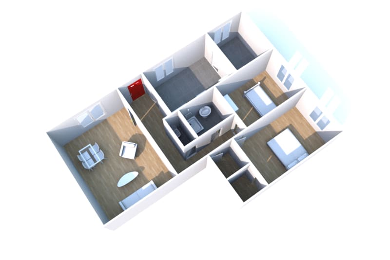 Appartement T3 à louer à Saint-Étienne-du-Rouvray - Image 2