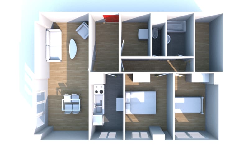 Appartement T3 à louer à Saint-Léger-du-Bourg-Denis - Image 5